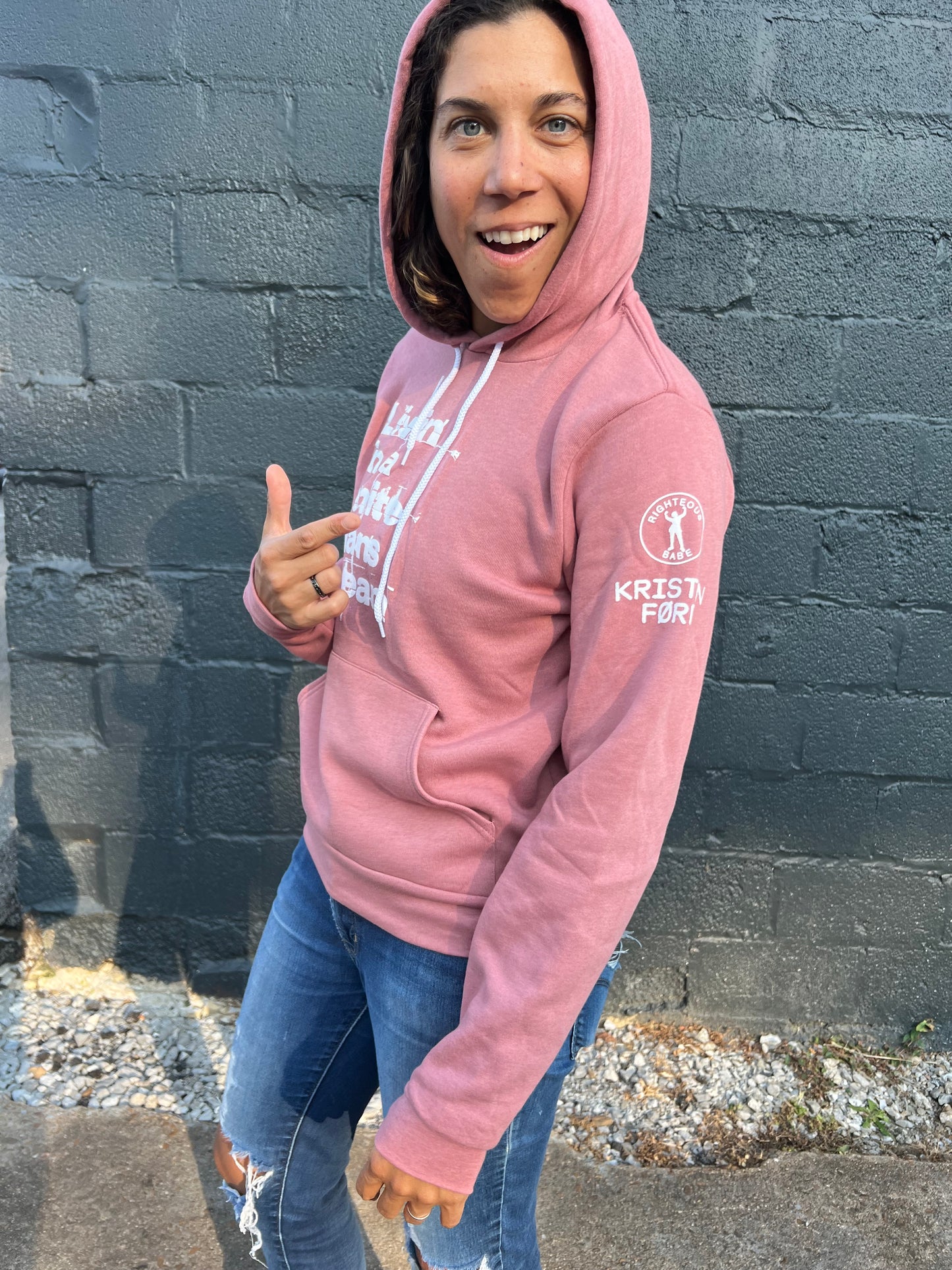 *PRESALE* Livin' In A White Man's Dream Hoodie by Kristen Ford