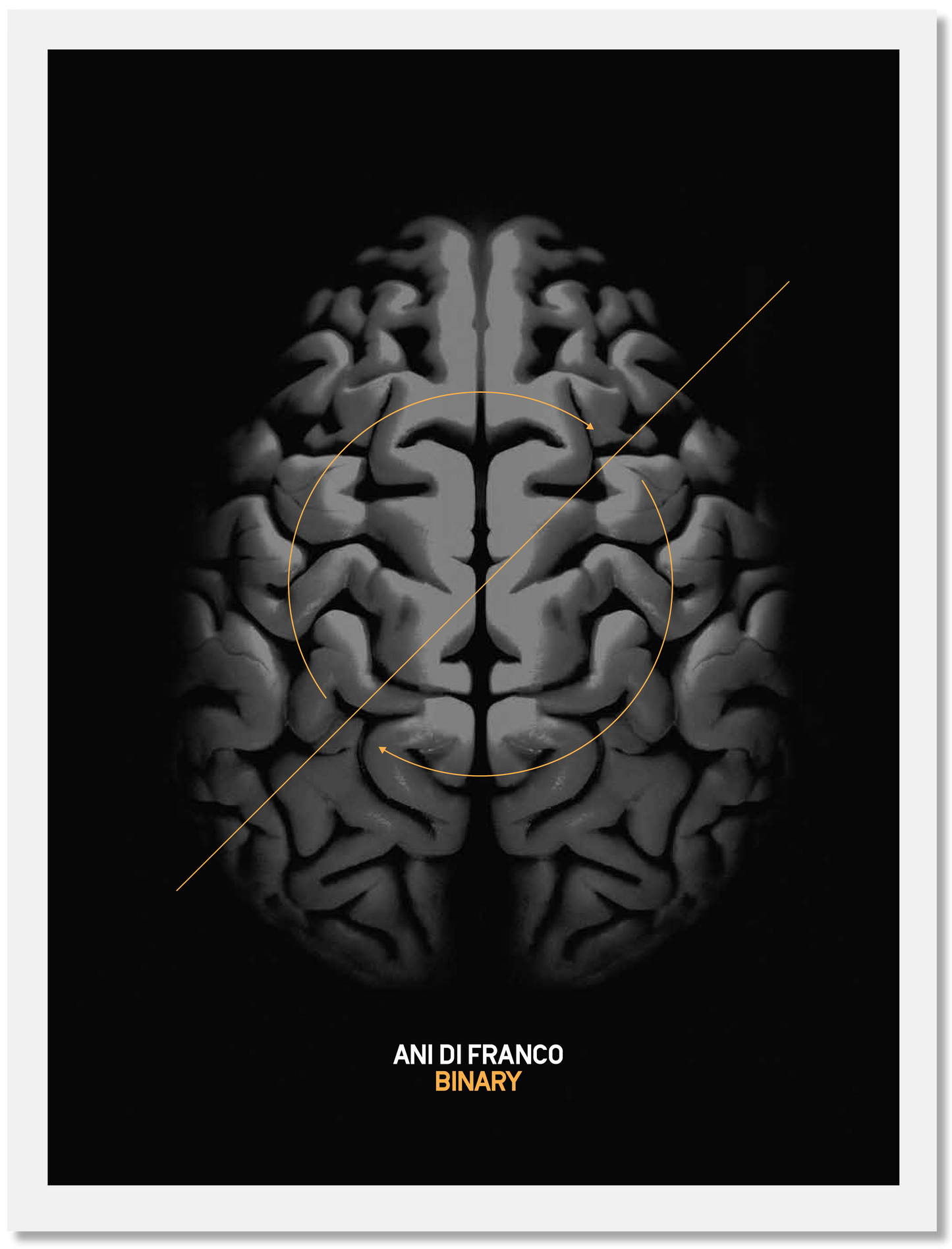 Brain Poster - Signed by Ani