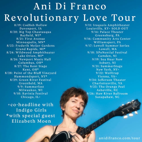 Announcing new dates for the Revolutionary Love Tour