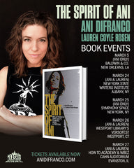 Ani DiFranco Announces Book Events for "The Spirit of Ani"