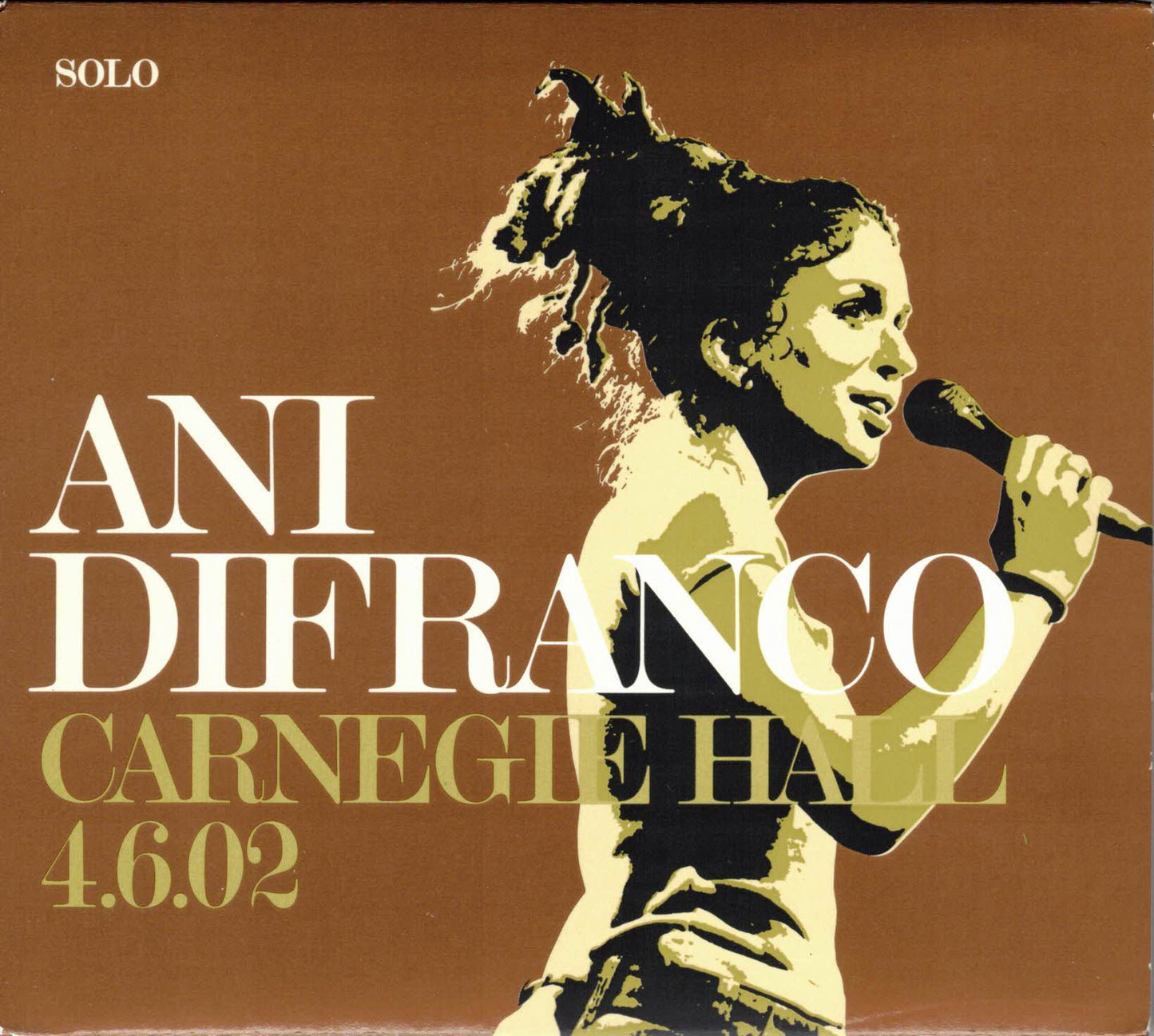 Ani DiFranco Carnegie Hall 4.6.02