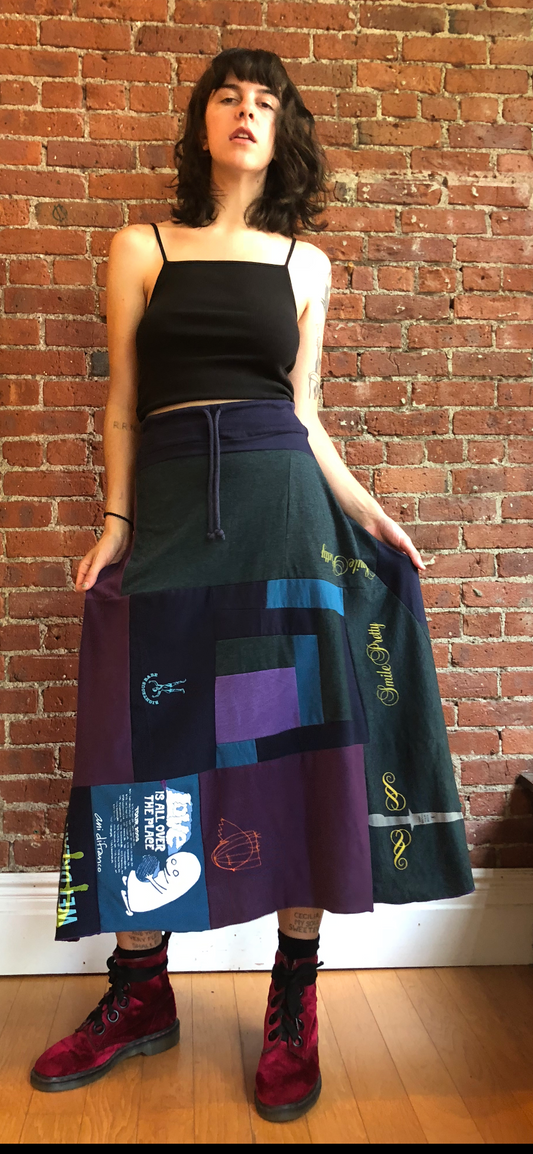 Jewel Toned Skirt S-M